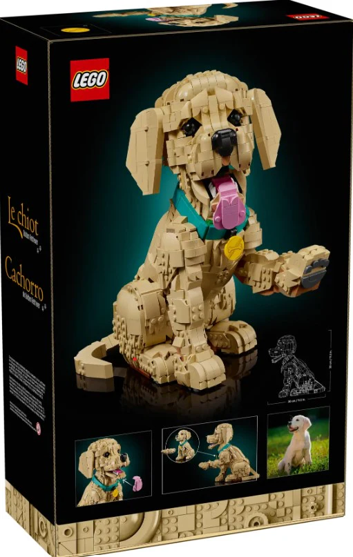 LEGO® Icons Golden Retriever Puppy - 11384 - Image 3