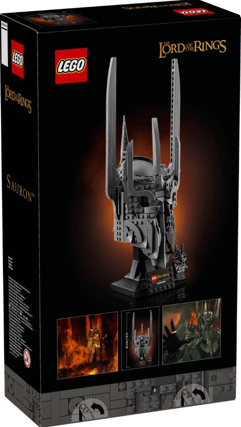 LEGO® Icons The Lord of the Rings: Sauron’s Helmet - 11373 - Image 3