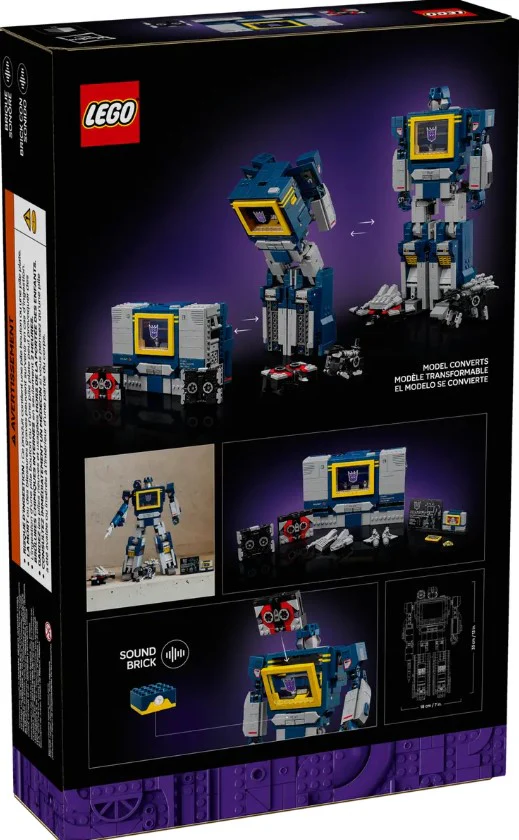 LEGO® Icons Transformers: Soundwave – 10358 - Image 3