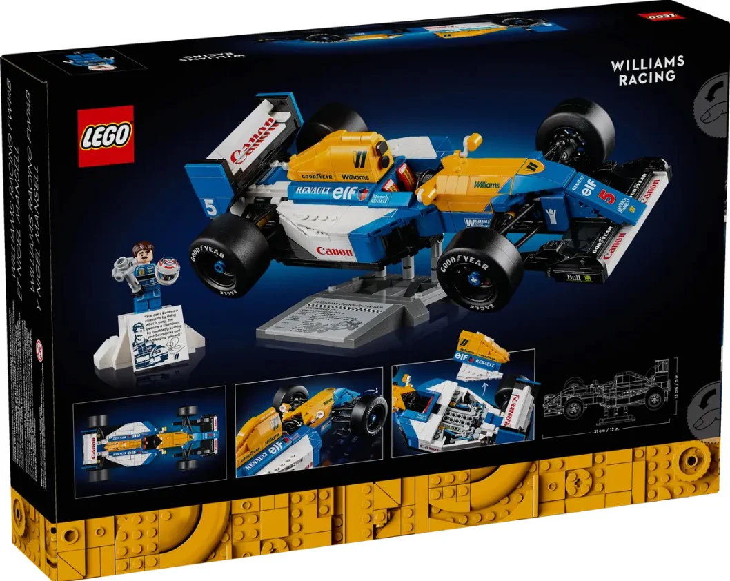 LEGO® Icons Williams Racing FW14B & Nigel Mansell – 10353 - Image 3