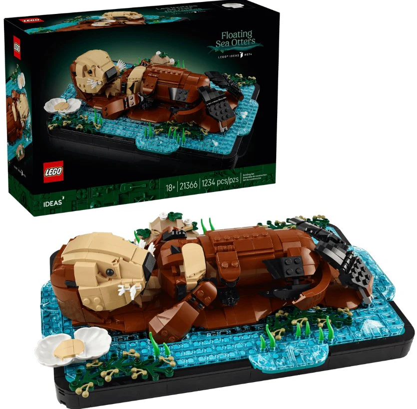 LEGO® Ideas Floating Sea Otters - 21366 - Image 2