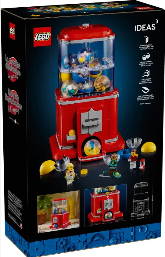 LEGO® Ideas Minifigure Vending Machine – 21358 - Image 4