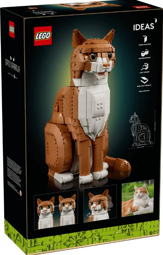 LEGO® Ideas Orange Cat - 21376 - Image 3
