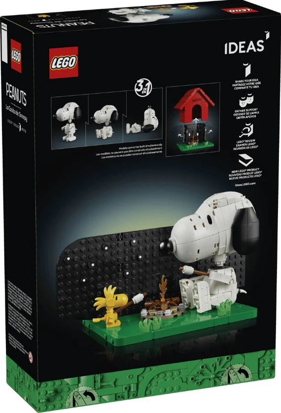LEGO® Ideas Peanuts: Snoopy’s Doghouse - 21368 - Image 3