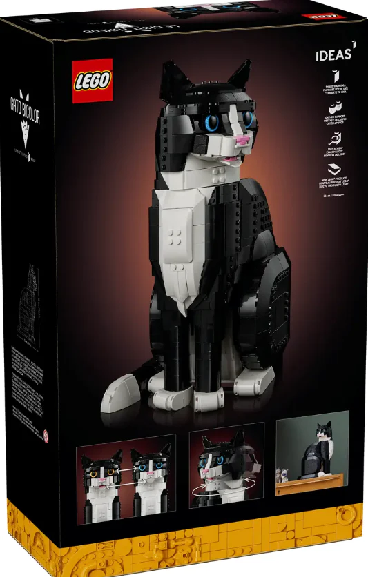 LEGO® Ideas Tuxedo Cat – 21349 - Image 3