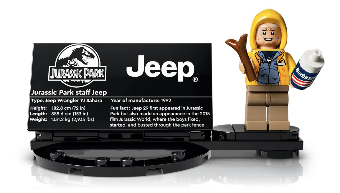LEGO® Jurassic World™ Jurassic Park Jeep® Wrangler - 77984 - Image 3
