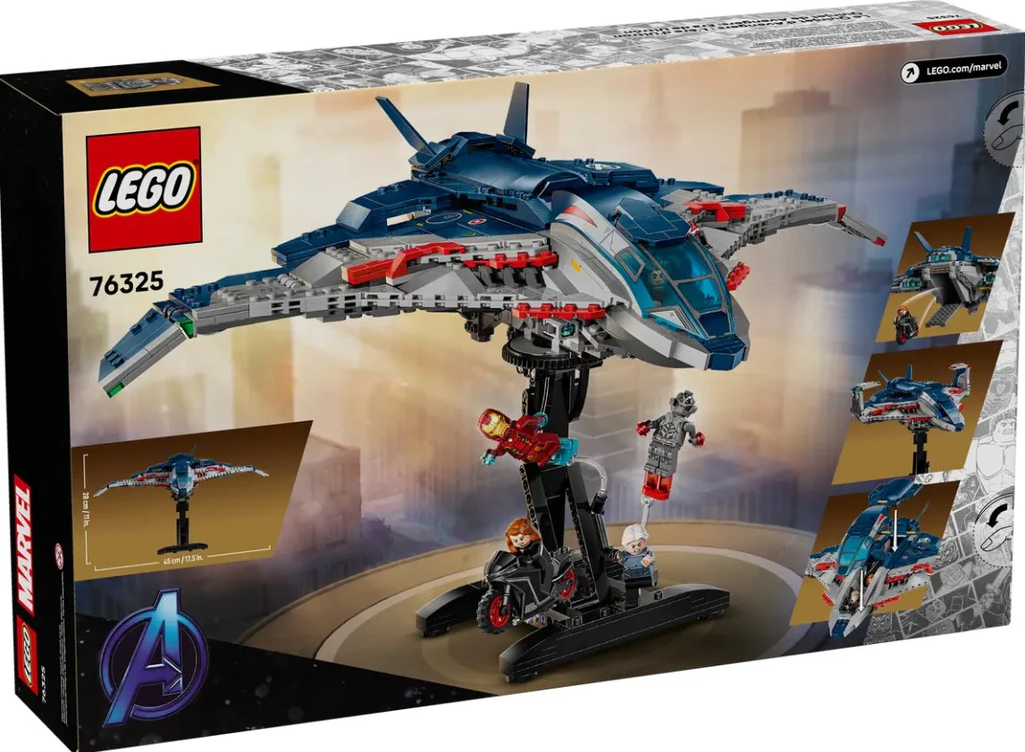 LEGO® Marvel Avengers: Age of Ultron Quinjet – 76325 - Image 4
