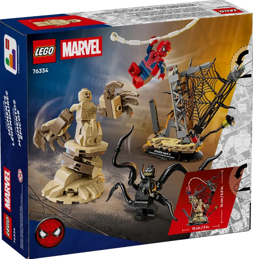 LEGO® Marvel Epic Battle: Spider-Man vs Sandman – 76334 - Image 4