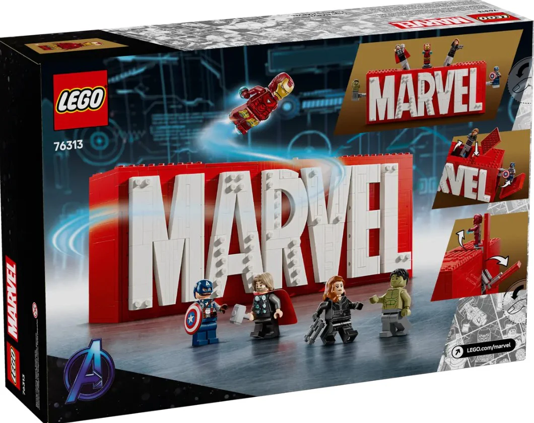 LEGO® MARVEL Logo & Minifigures – 76313 - Image 4
