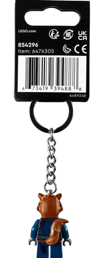 LEGO® Marvel Rocket Raccoon Key Chain – 854296 - Image 3