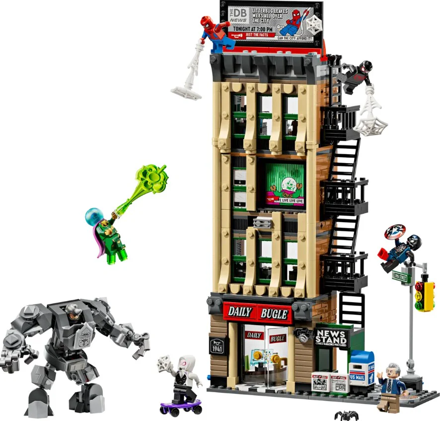 LEGO® Marvel Spider-Man vs. Mysterio: The Daily Bugle – 76342