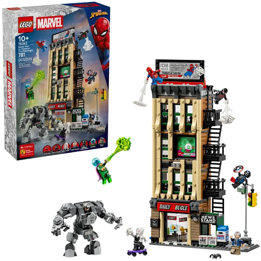 LEGO® Marvel Spider-Man vs. Mysterio: The Daily Bugle – 76342 - Image 2