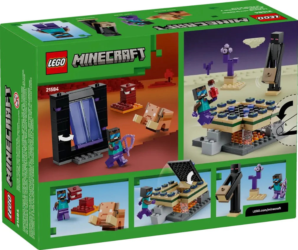 LEGO® Minecraft® Nether & End Portal Journey – 21584 - Image 4