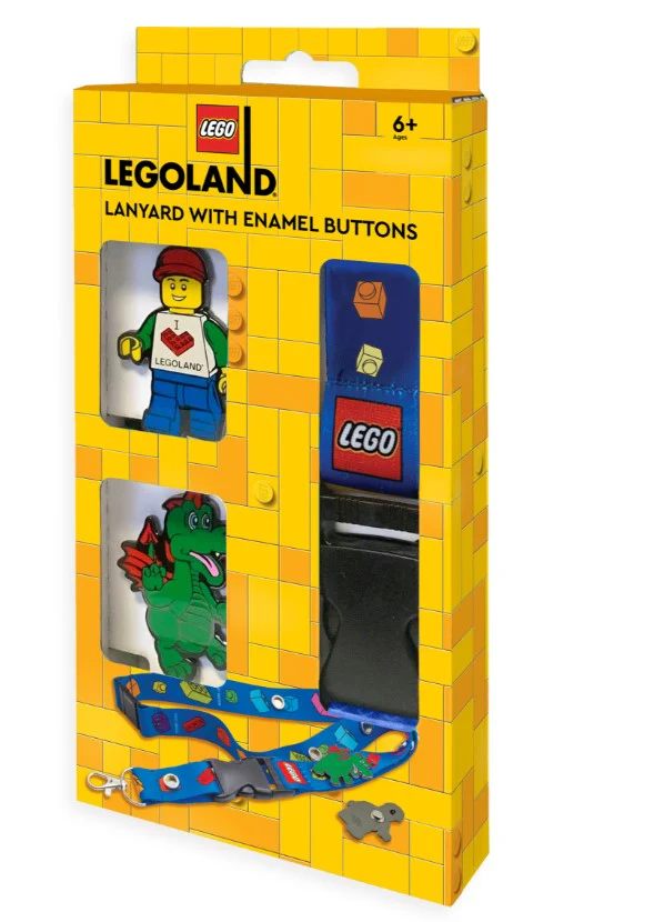 LEGO® Minifigures™ System Starter Lanyard Set Blue – Boy and Ollie – 53295 - Image 2