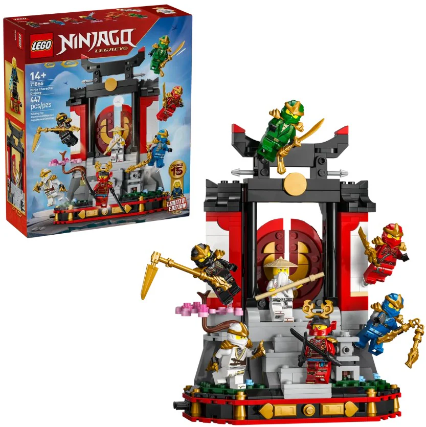 LEGO® NINJAGO® Ninja Character Display 15th Anniversary - 71866 - Image 2