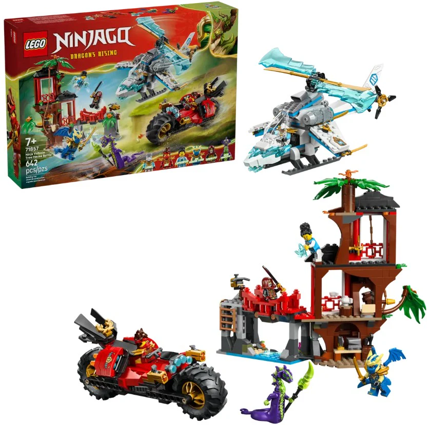 LEGO® NINJAGO® Ninja Vehicle Tree House Battle - 71857 - Image 2