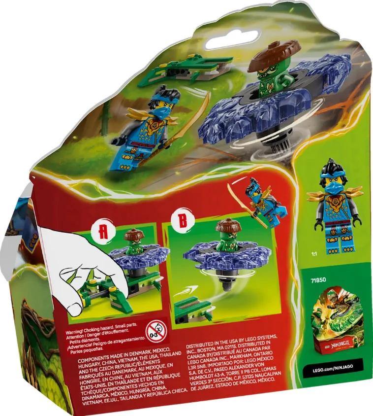 LEGO® NINJAGO® Nya vs. Mutation Monster Spinner - 71849 - Image 3