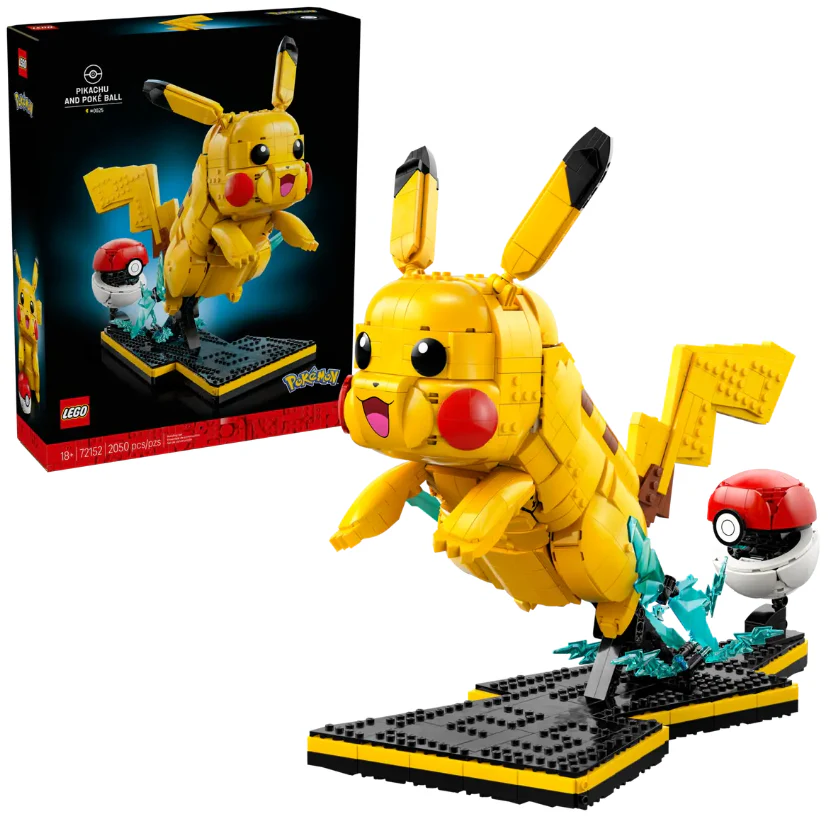 LEGO® Pokemon™ Pikachu and Poké Ball - 72152 - Image 2