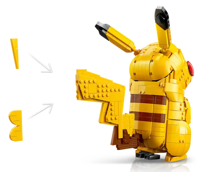 LEGO® Pokemon™ Pikachu and Poké Ball - 72152 - Image 3