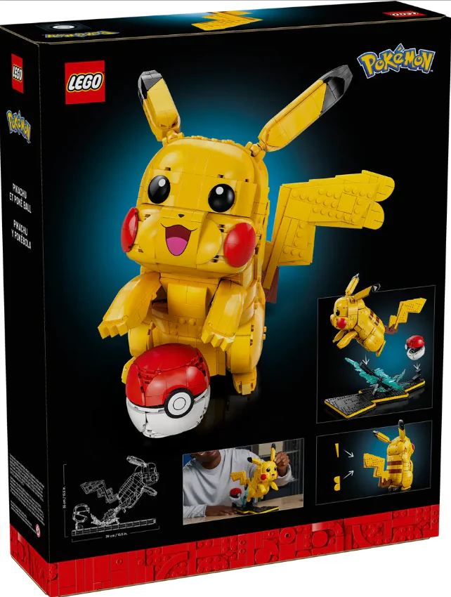 LEGO® Pokemon™ Pikachu and Poké Ball - 72152 - Image 4