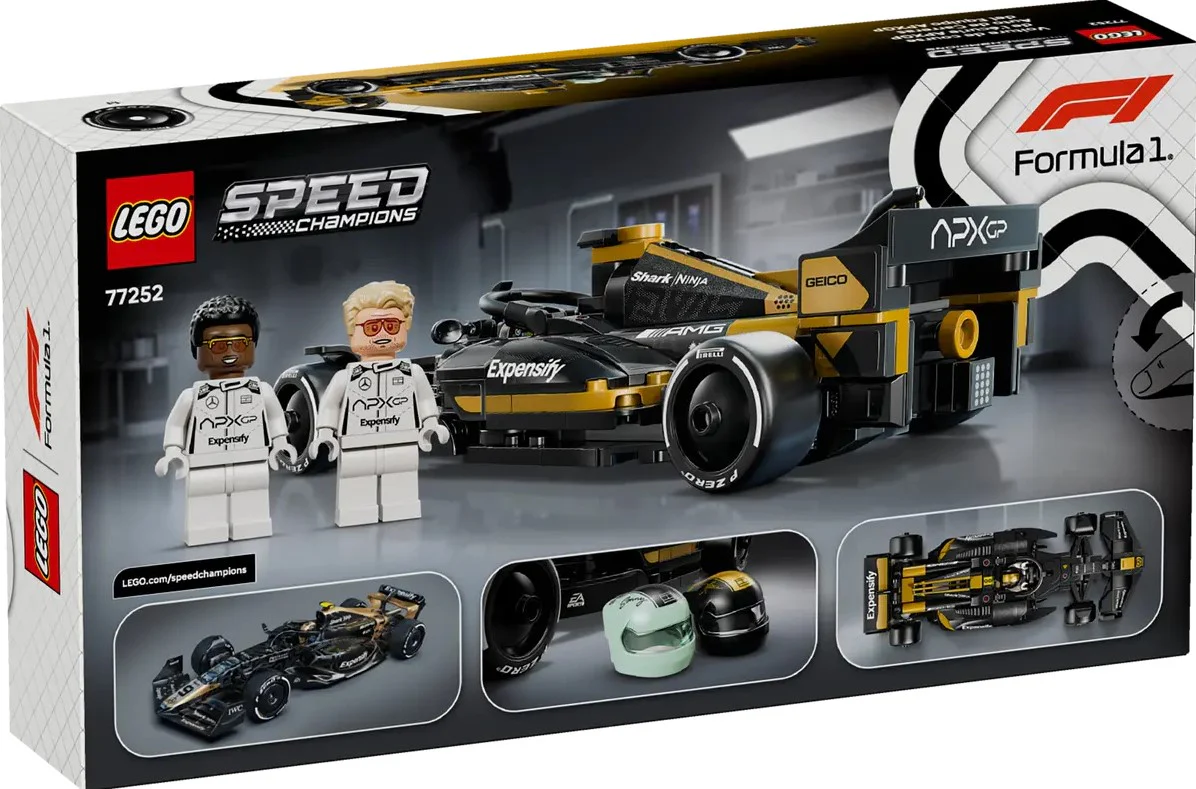 LEGO® Speed Champions APXGP team Race Car from F1® The Movie – 77252 - Image 3