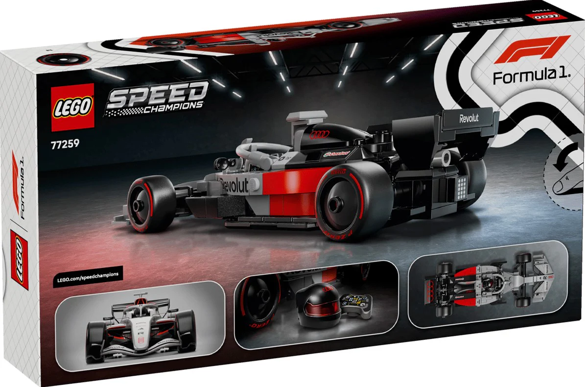 LEGO® Speed Champions Audi Revolut F1® Team R26 Race Car - 77259 - Image 3