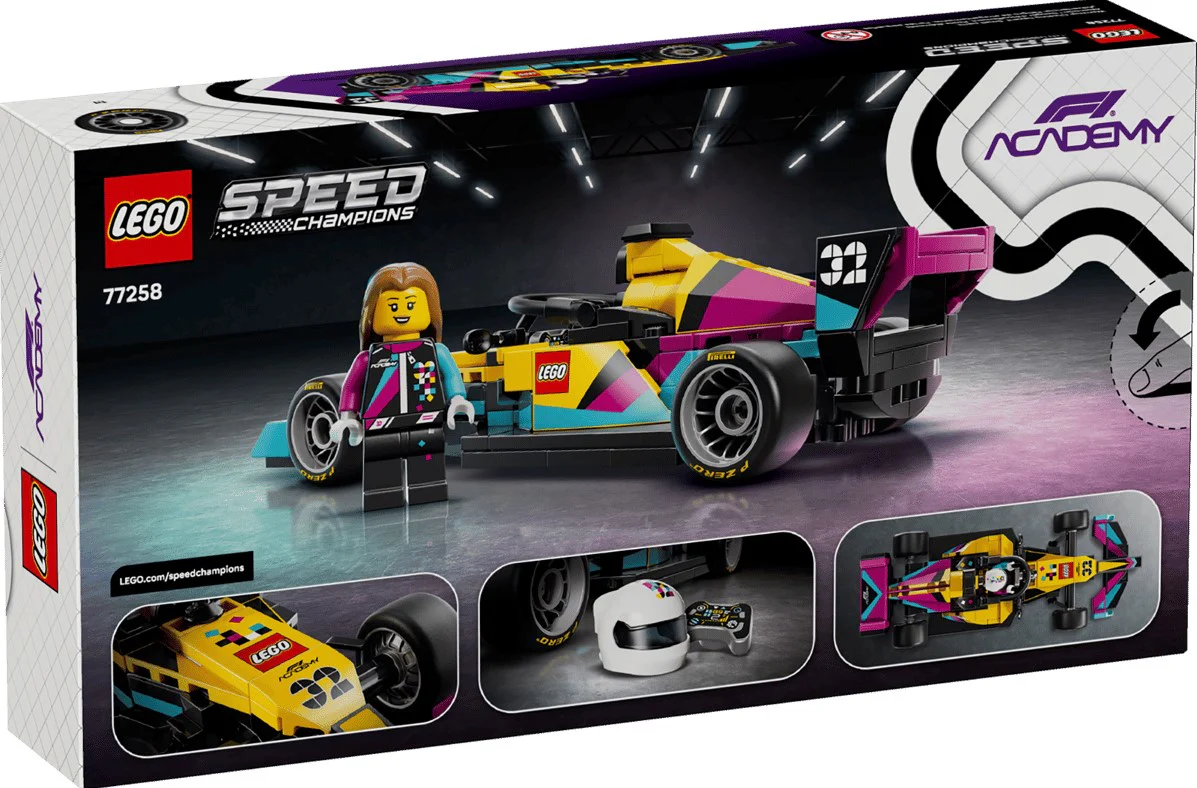 LEGO® Speed Champions F1 ACADEMY™ Race Car - 77258 - Image 3