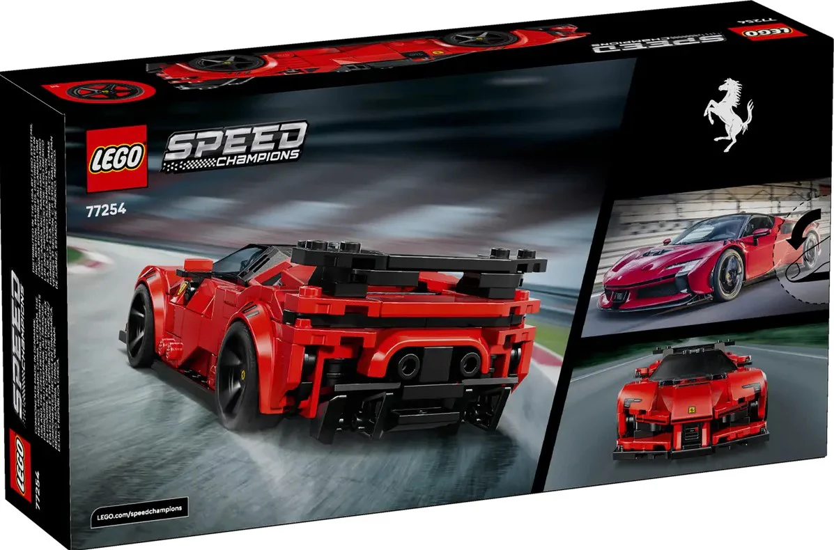 LEGO® Speed Champions Ferrari SF90 XX Stradale Sports Car - 77254 - Image 3