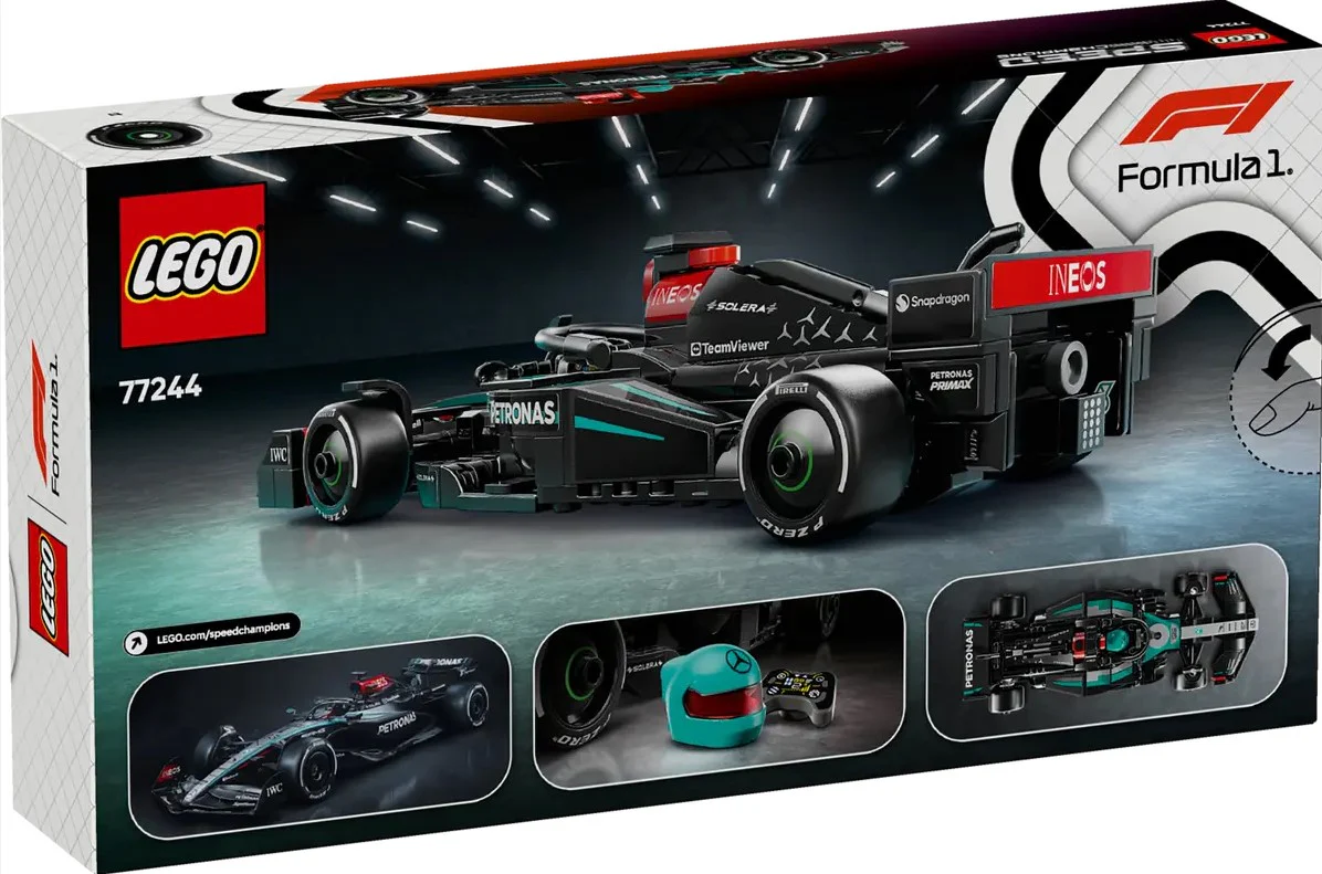 LEGO® Speed Champions Mercedes-AMG F1® W15 Race Car – 77244 - Image 3