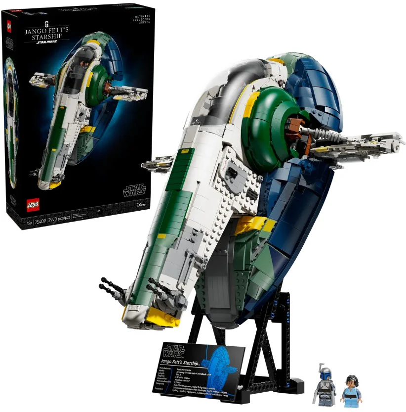 LEGO® Star Wars™ Jango Fett’s Firespray–Class Starship – 75409 - Image 2