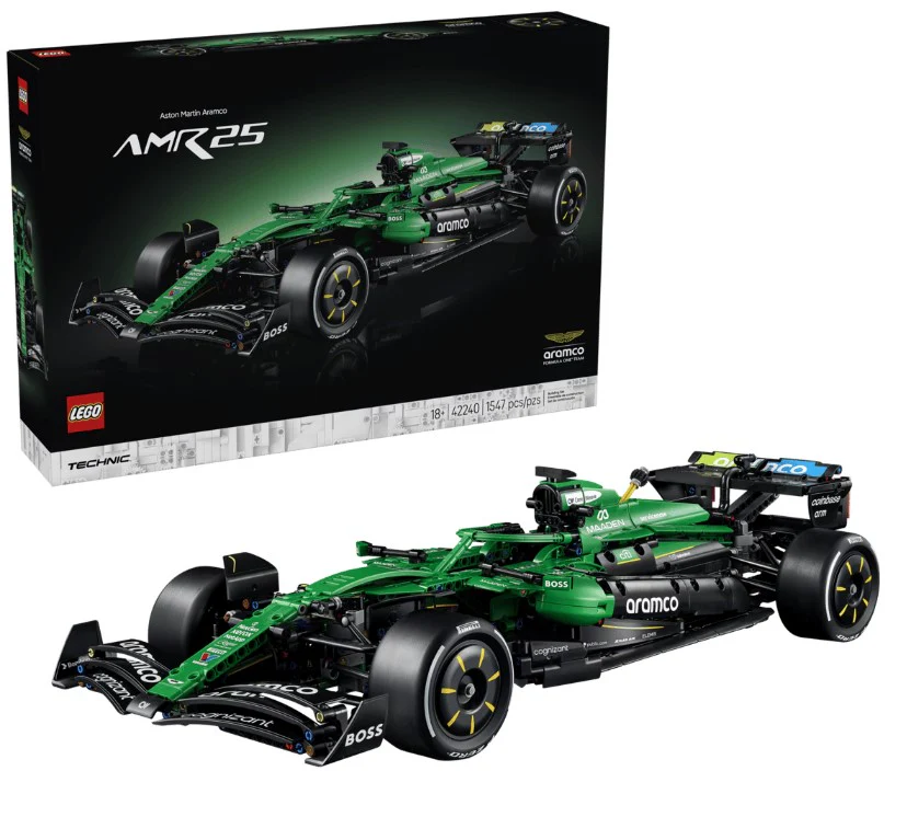 LEGO® Technic™ Aston Martin Aramco AMR25 F1® Car – 42240 - Image 2