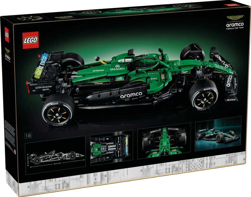 LEGO® Technic™ Aston Martin Aramco AMR25 F1® Car – 42240 - Image 3