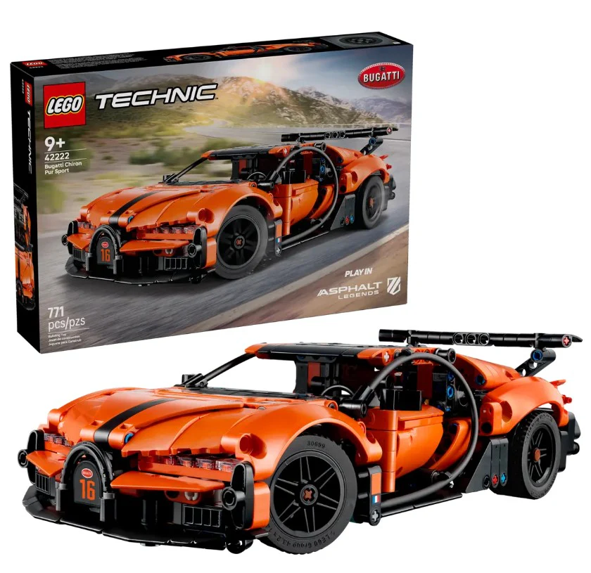 LEGO® Technic™ Bugatti Chiron Pur Sport Hypercar - 42222 - Image 2
