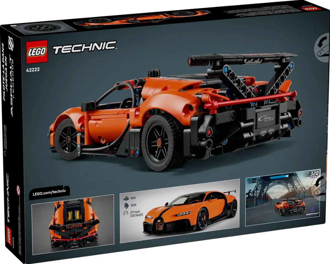 LEGO® Technic™ Bugatti Chiron Pur Sport Hypercar - 42222 - Image 3