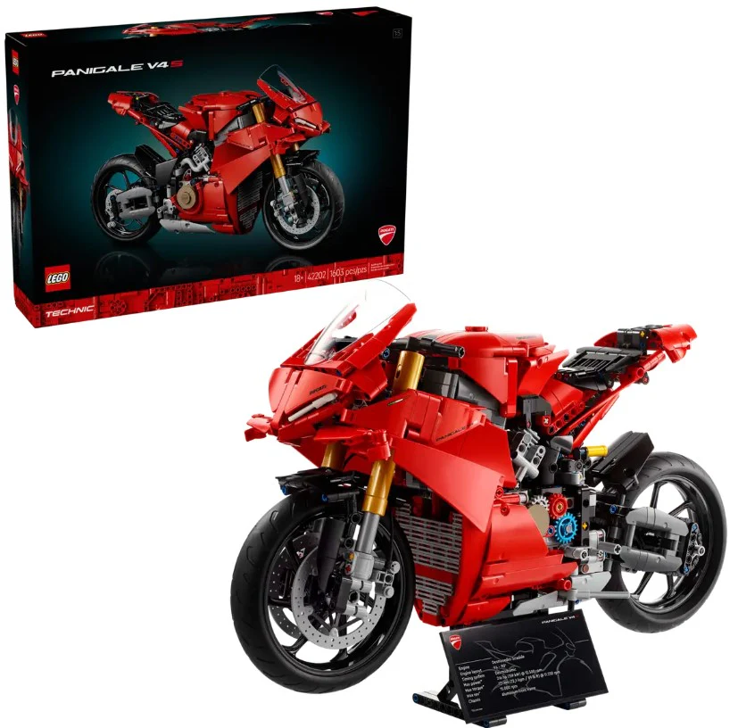 LEGO® Technic™ Ducati Panigale V4 S Motorcycle – 42202 - Image 2