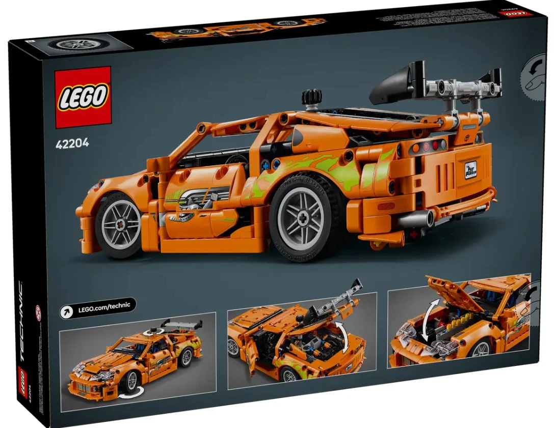 LEGO® Technic™ Fast and Furious Toyota Supra MK4 – 42204 - Image 3