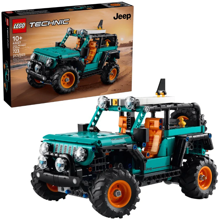 LEGO® Technic™ Jeep® Wrangler Rubicon SUV - 42227 - Image 2