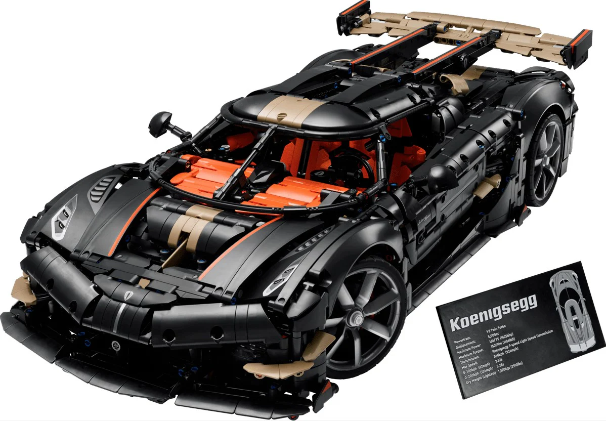 LEGO® Technic™ Koenigsegg Sadair’s Spear Megacar – 42232