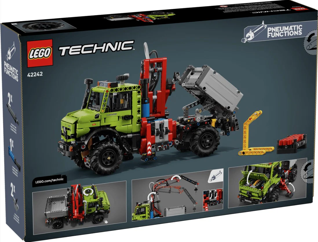 LEGO® Technic™ Mercedes-Benz Unimog U 5023 with Crane - 42242 - Image 3