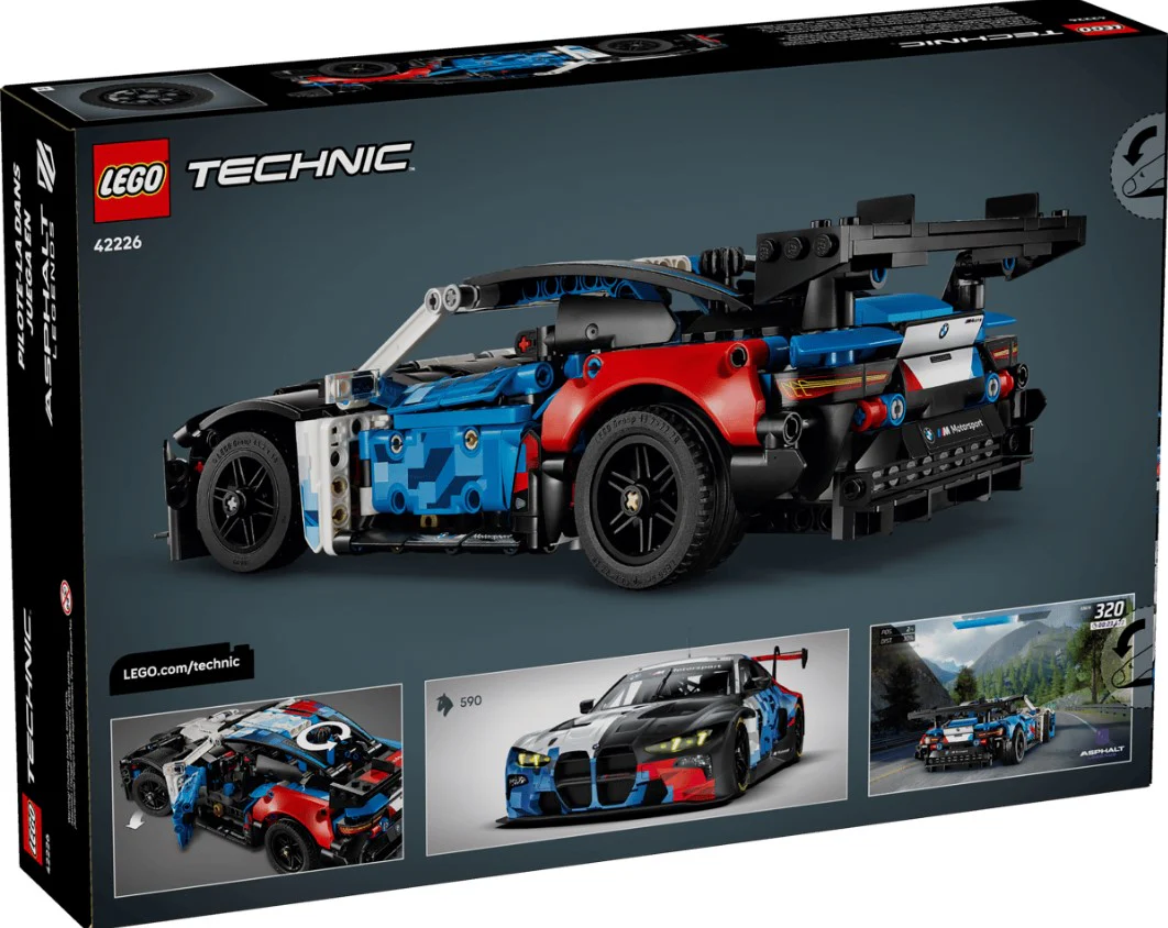 LEGO® Technic™ MMW M4 GT3 EVO Race Car - 42226 - Image 3