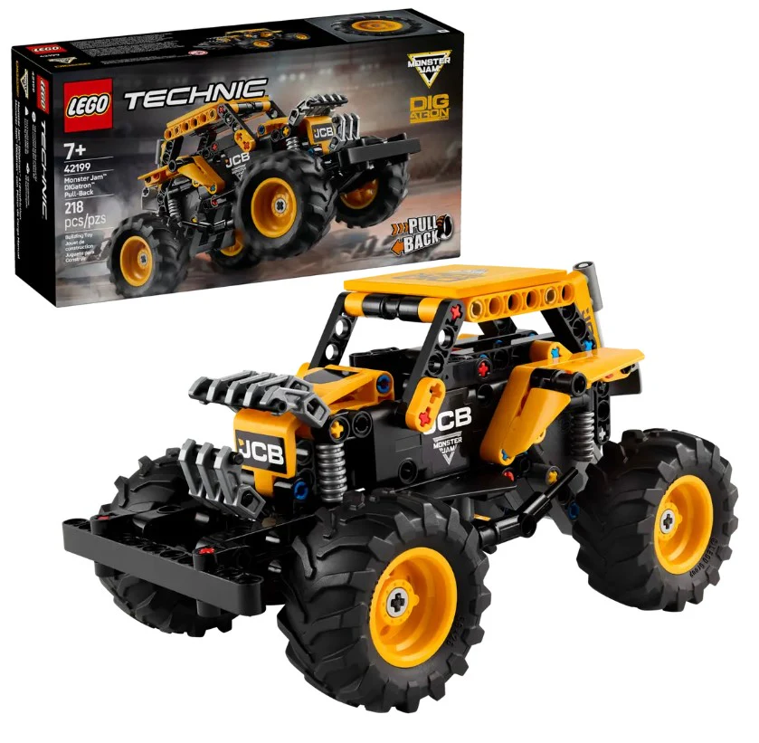 LEGO® Technic™ Monster Jam™ DIGatron™ Pull-Back– 42199 - Image 2