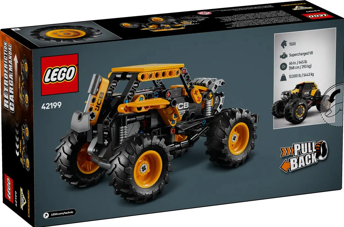 LEGO® Technic™ Monster Jam™ DIGatron™ Pull-Back– 42199 - Image 3