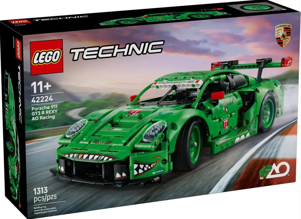 LEGO® Technic™ Porsche 911 GT3 R REXY AO Racing Car - 42224 - Image 2