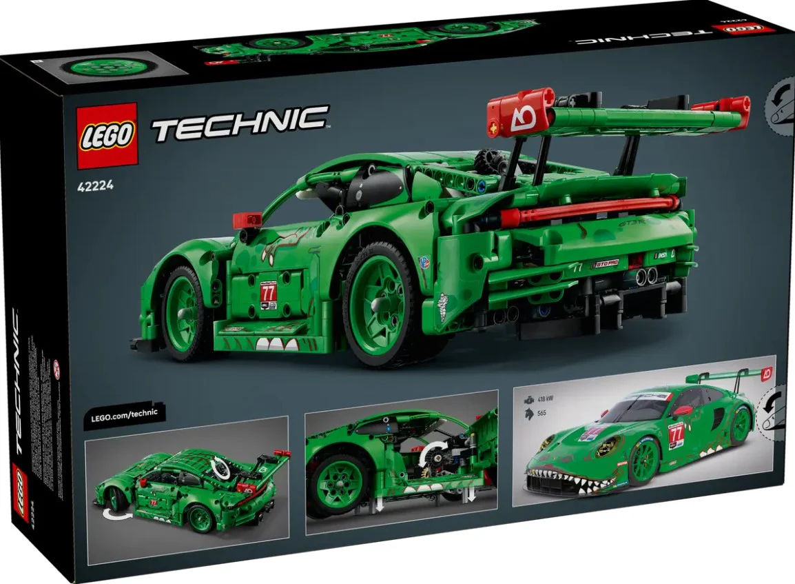 LEGO® Technic™ Porsche 911 GT3 R REXY AO Racing Car - 42224 - Image 3