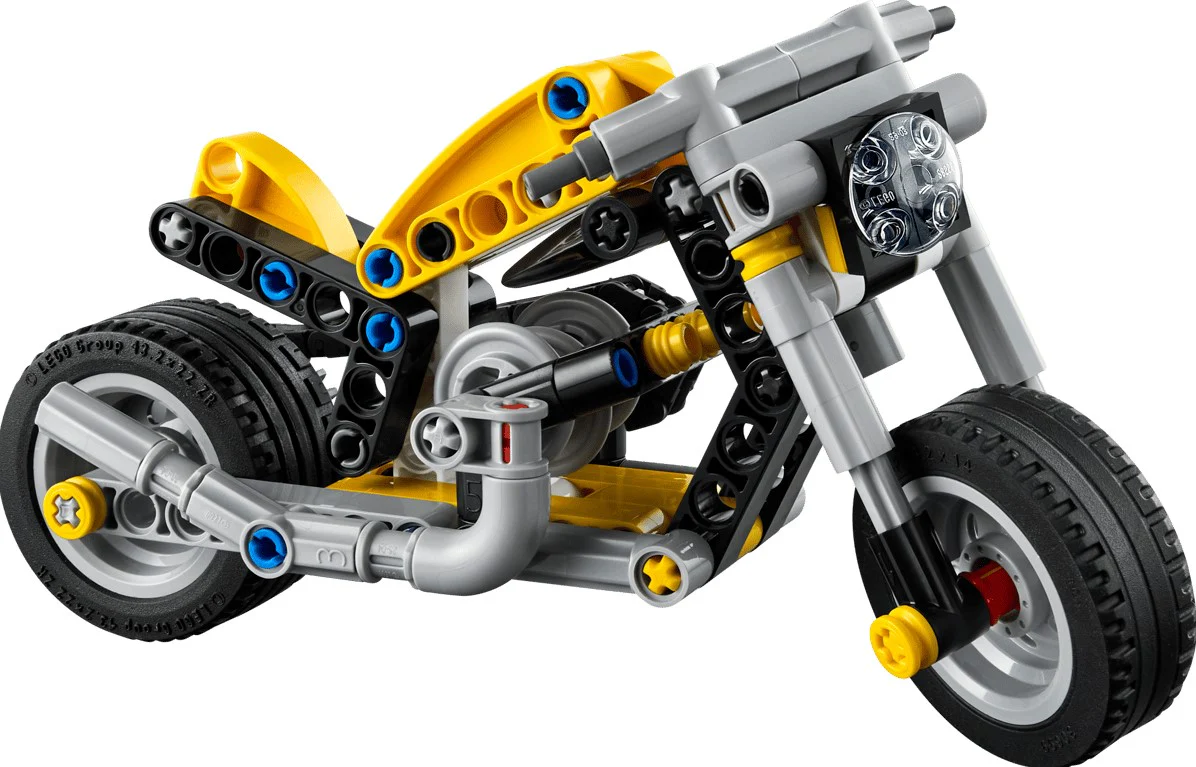 LEGO® Technic™ Yellow Motorcycle - 42225