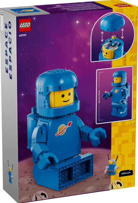 LEGO® Up-Scaled Blue Astronaut Minifigure - 40921 - Image 3
