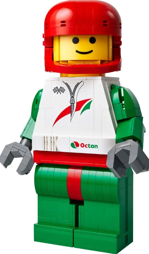 LEGO® Up-Scaled Racing Driver Minifigure – 40819