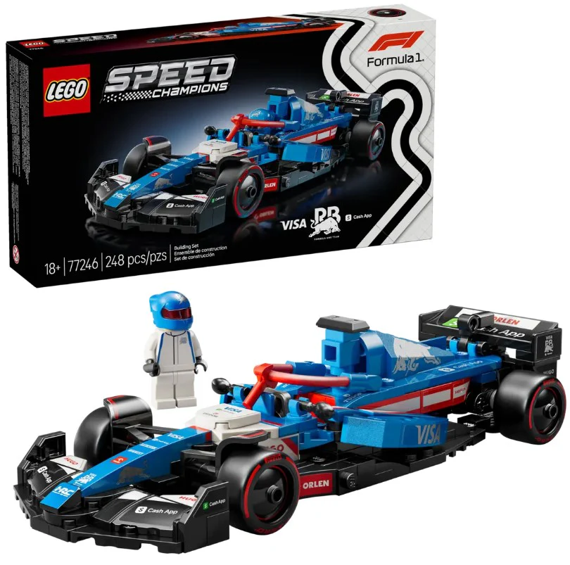 LEGO® Speed Champions Visa Cash App RB VCARB 01 F1® Race Car – 77246 - Image 2
