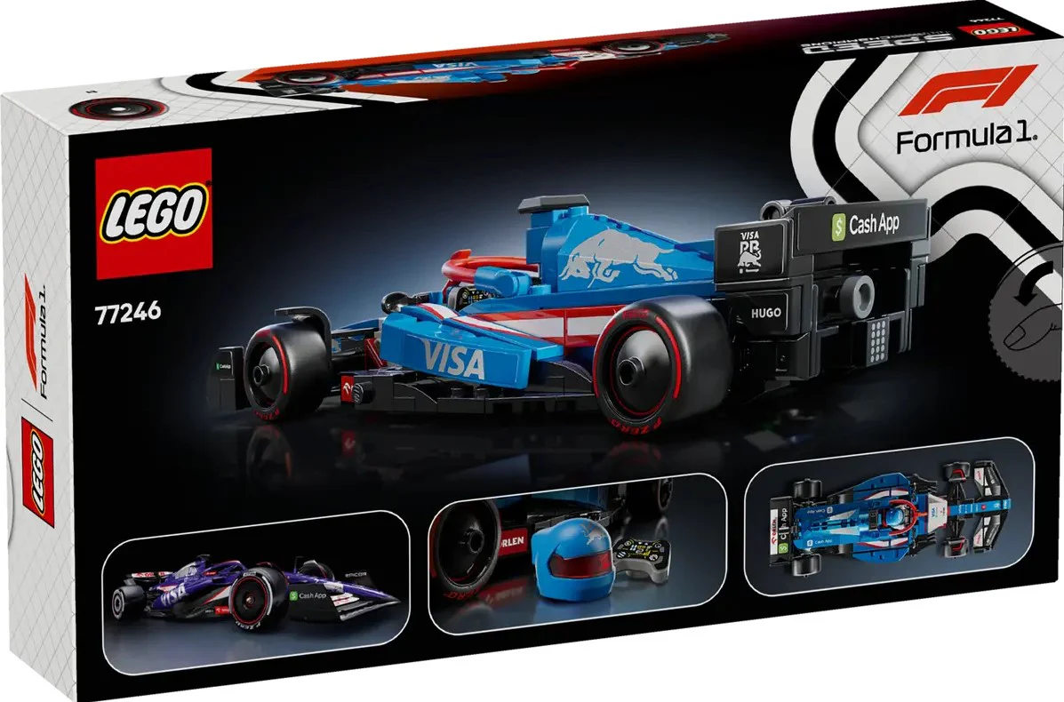 LEGO® Speed Champions Visa Cash App RB VCARB 01 F1® Race Car – 77246 - Image 3