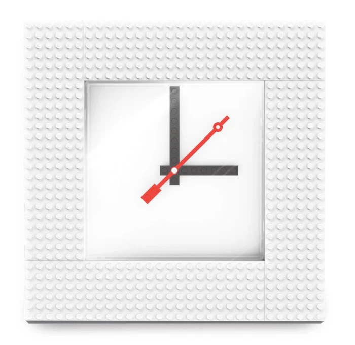 LEGO® Wall Clock MOC(My Own Creation) – White - 5010226 - Image 2